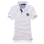 polo paris ralph lauren hommes tee shirt detail cotton rl pc blanc